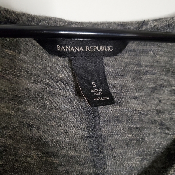 Banana Republic Grey Shirt Size Small - Picture 5 of 6